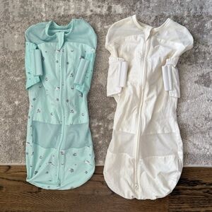 Happiest Baby Snoo 5-Second Sleep Sack - Mint and White